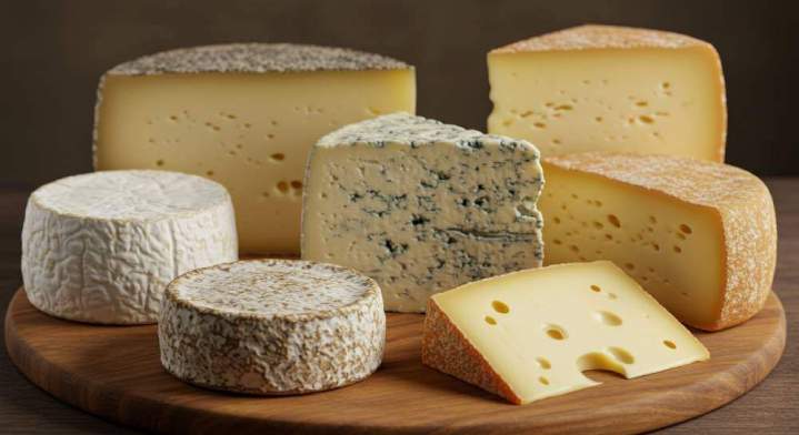 Boutique de fromage Saint-Nectaire France